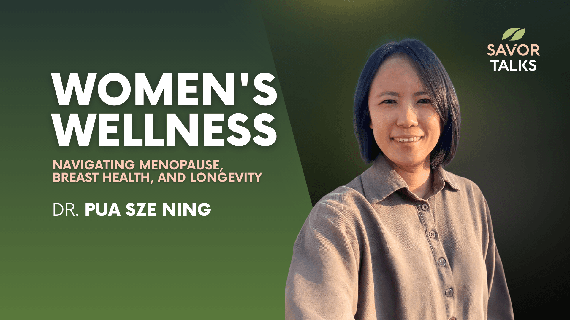 Navigating Menopause, 
Breast Health, and Longevity