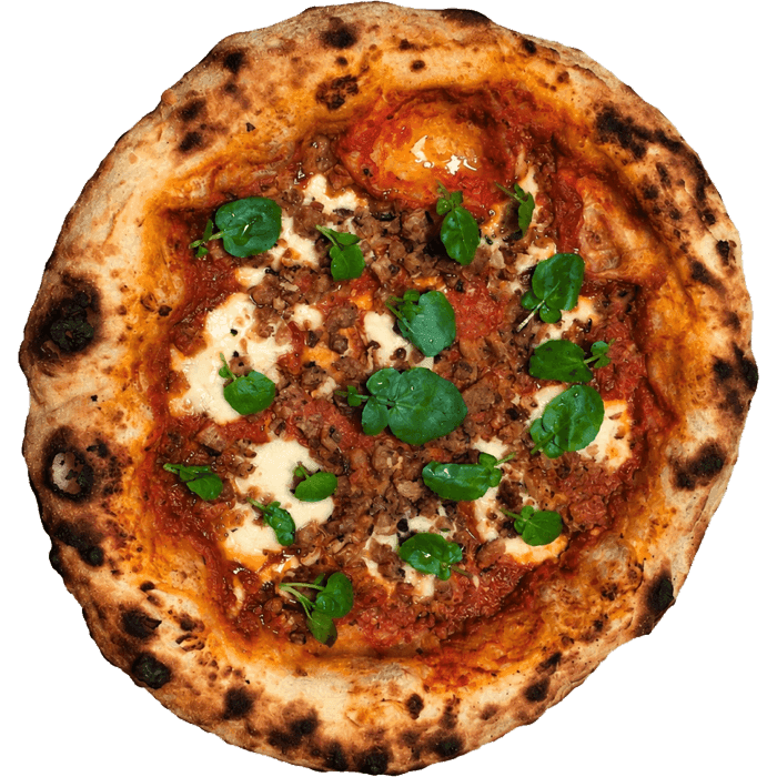 Savor Genovese Ragù pizza